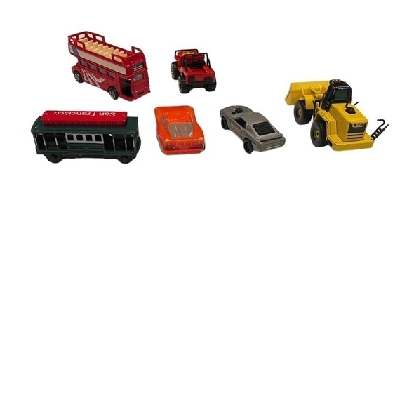 Lot of Vintage Cars Tonka San Francisco Sightseeing/Cars/Jeep/1997 Mustang Mach - Picture 5 of 16